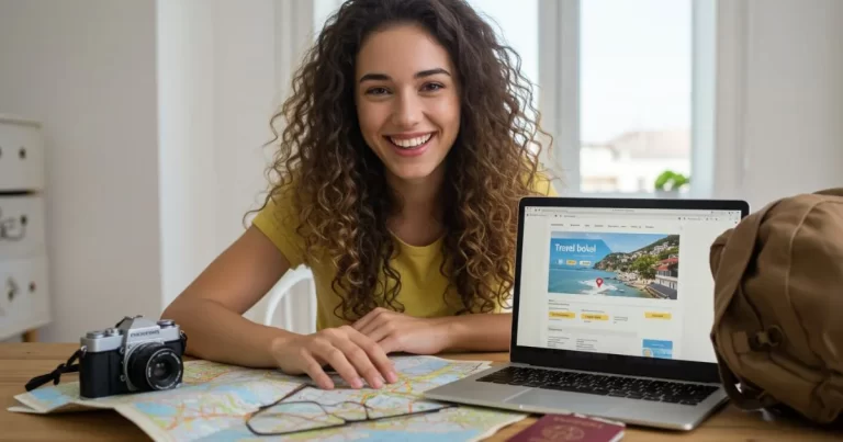 Planejando a viagem perfeita online