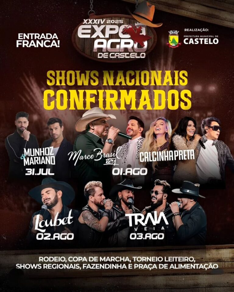 Guia Completo da Expoagro de Castelo 2025